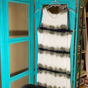 Tye dyed NYC maxi dress size Medium